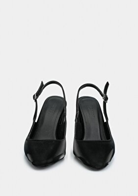 Provoq Siyah Kadın Ayakkabı