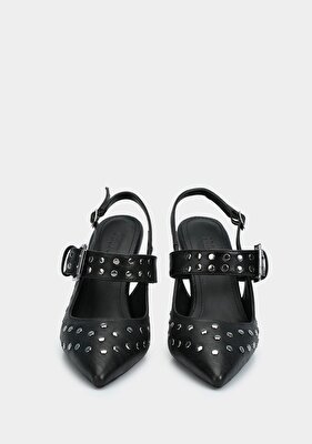 Provoq Siyah Kadın Ayakkabı