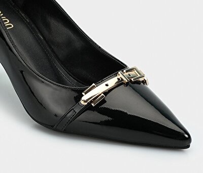 Provoq Siyah Kadın Ayakkabı