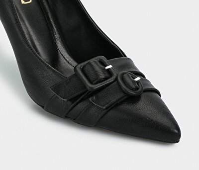 Provoq Siyah Kadın Ayakkabı