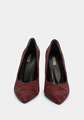 Provoq Bordo Kadın Ayakkabı