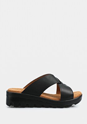 Provoq Siyah Kadın Terlik