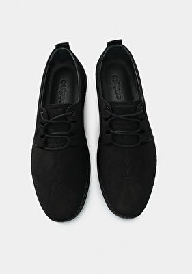 Eclipse Siyah Deri Erkek Ayakkabı