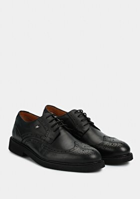 Dr.flexer Siyah Deri Erkek Ayakkabı