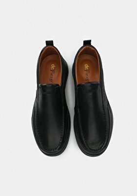 Dr.flexer Siyah Deri Erkek Ayakkabı