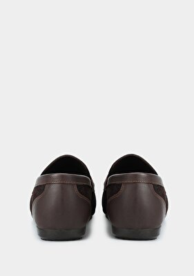 Provoq Kahve Deri Erkek Ayakkabı