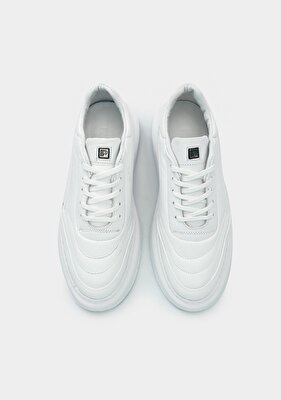 Provoq Beyaz Deri Erkek Sneaker
