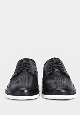 Eclipse Siyah Deri Erkek Ayakkabı