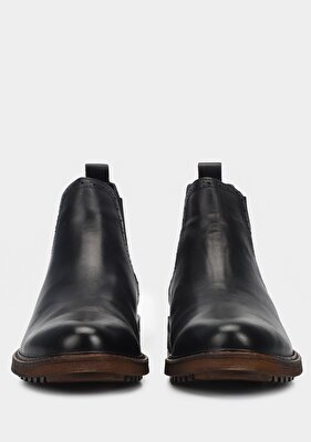 Provoq Siyah Deri Erkek Bot