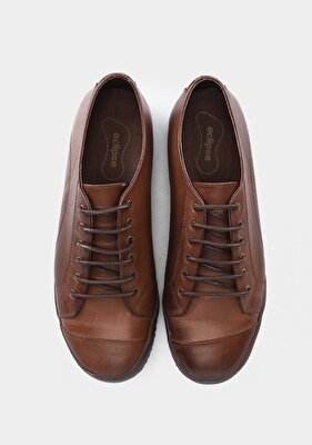 Eclipse Kahve Deri Erkek Ayakkabı