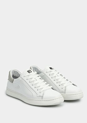 Provoq Beyaz Deri Erkek Sneaker