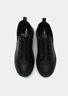 Eclipse Siyah Deri Erkek Ayakkabı