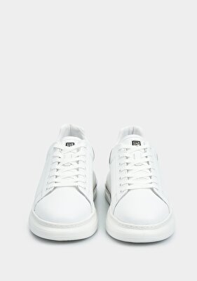 Provoq Beyaz Deri Erkek Sneaker