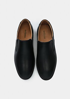 Eclipse Siyah Deri Erkek Ayakkabı