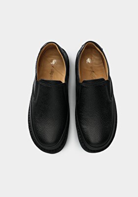 Eclipse Siyah Deri Erkek Ayakkabı