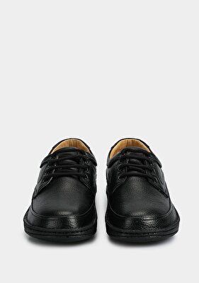 Eclipse Siyah Deri Erkek Ayakkabı