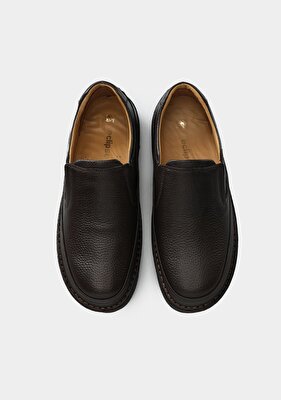 Eclipse Kahve Deri Erkek Ayakkabı