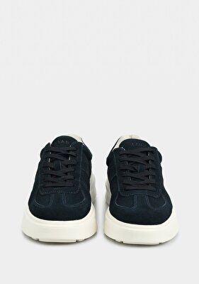 LUFIAN JAQUES Lacivert Deri Erkek Sneaker