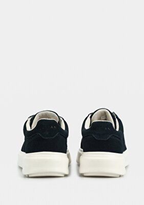 LUFIAN JAQUES Lacivert Deri Erkek Sneaker