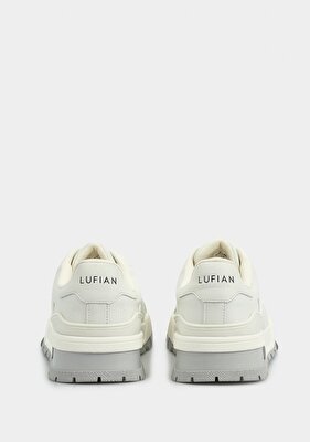 LUFIAN Albert Beyaz Deri Erkek Sneaker