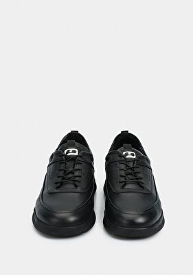 Eclipse Siyah Deri Erkek Ayakkabı