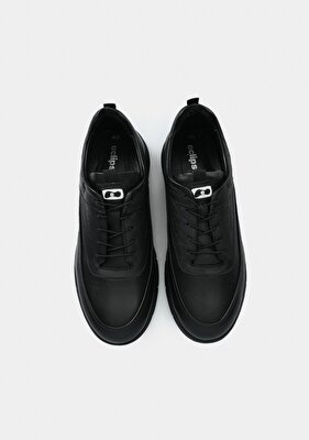 Eclipse Siyah Deri Erkek Ayakkabı