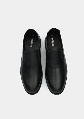 Eclipse Siyah Deri Erkek Ayakkabı