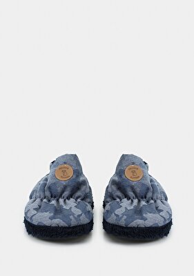 PELUCHE Lacivert Erkek Ev Terliği