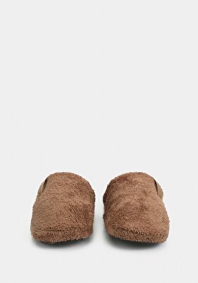 PELUCHE Kahve Erkek Ev Terliği