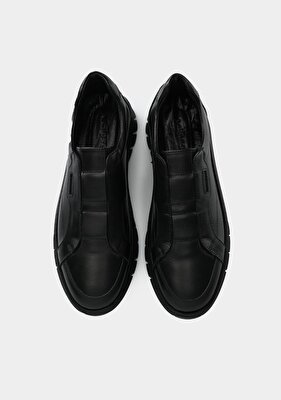 Eclipse Siyah Deri Erkek Ayakkabı