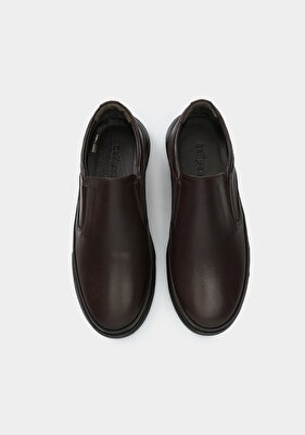 Eclipse Kahve Deri Erkek Ayakkabı