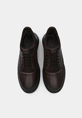 Eclipse Kahve Deri Erkek Ayakkabı