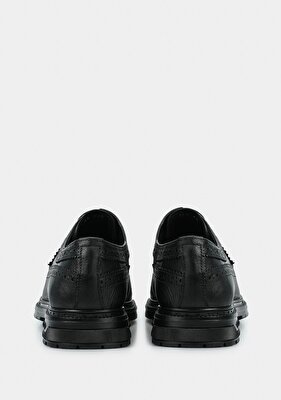 Eclipse Siyah Deri Erkek Ayakkabı