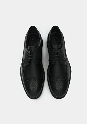 Eclipse Siyah Deri Erkek Ayakkabı