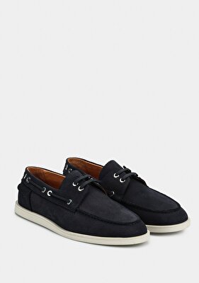 Provoq Lacivert Deri Erkek Ayakkabı