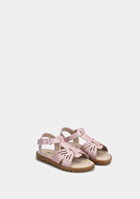 Kiddo Pudra Kız Çocuk Düz Sandalet