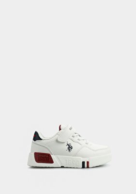 U.S. Polo Assn. Uttes Beyaz Erkek Çocuk Sneaker