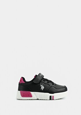 U.S. Polo Assn. Uttes Siyah Kız Çocuk Sneaker