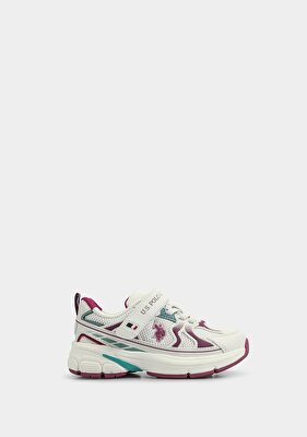 U.S. Polo Assn. SETTE Beyaz Kız Çocuk Sneaker