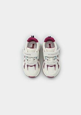 U.S. Polo Assn. SETTE Beyaz Kız Çocuk Sneaker