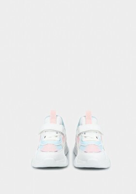 PEPINO Beyaz-Pembe Kız Çocuk Sneaker