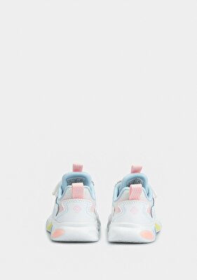 PEPINO Beyaz-Pembe Kız Çocuk Sneaker