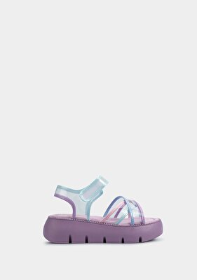 Kiddo Lila Kız Çocuk Düz Sandalet