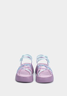 Kiddo Lila Kız Çocuk Düz Sandalet