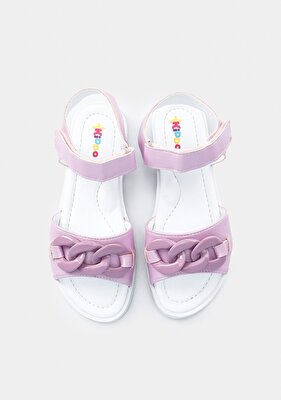 Kiddo Lila Kız Çocuk Düz Sandalet