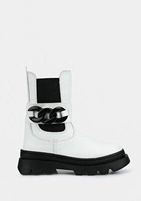 Kiddo Beyaz-Siyah Kız Çocuk Bot