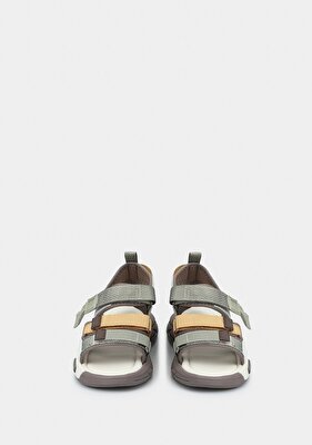 Kiddo Krem Erkek Çocuk Düz Sandalet