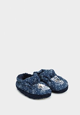 PELUCHE Lacivert Erkek Çocuk Ev Terliği