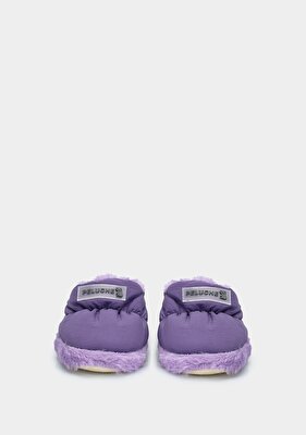 PELUCHE Mor Kız Çocuk Ev Terliği