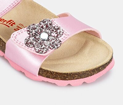 Superfit Pembe Kız Çocuk Düz Sandalet